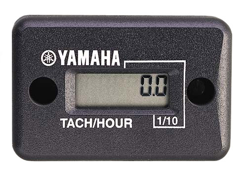 Deluxe hour meter and tachometer